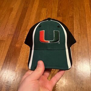 New with tags university of‎ Miami adjustable hat